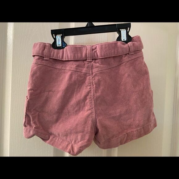 Zara Kids Collection Belted Corduroy Shorts Pink Girls Size 7 years - Picture 5 of 5